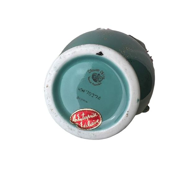 Vintage 1956 L'Amour China Hand Painted & Signed Decorative Vases Made in Japan - Picture 6 of 14